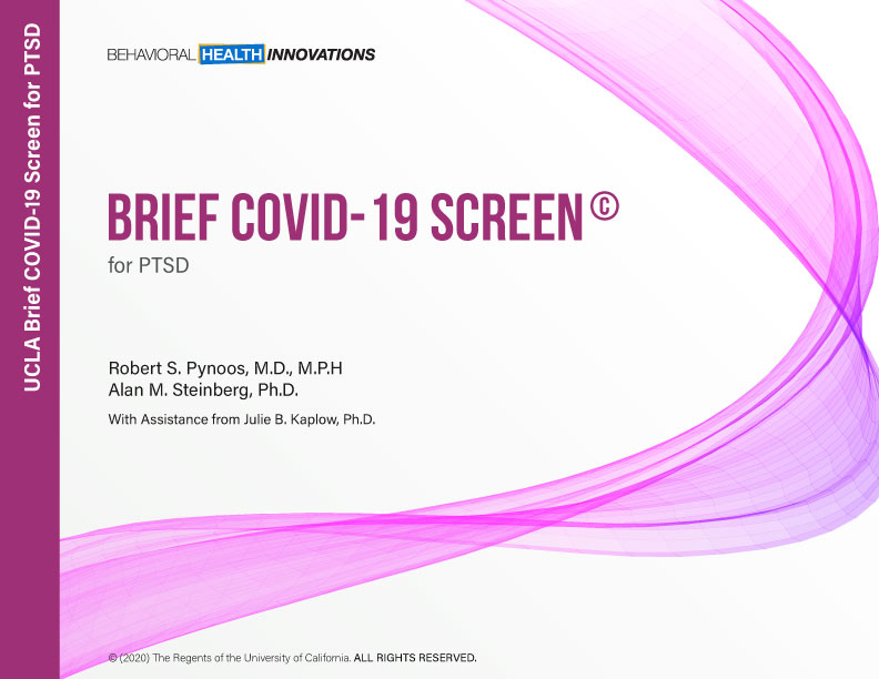UCLA Brief COVID-19 Screen for Child/Adolescent PTSD